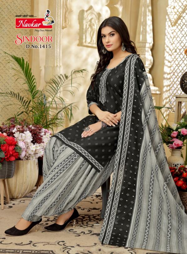 Navkar Sindoor Vol-14 Cotton Print Exclusive Look Readymade Suit